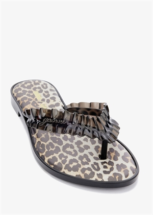 Melissa flip flop sandal Black D10200028 Ganni 